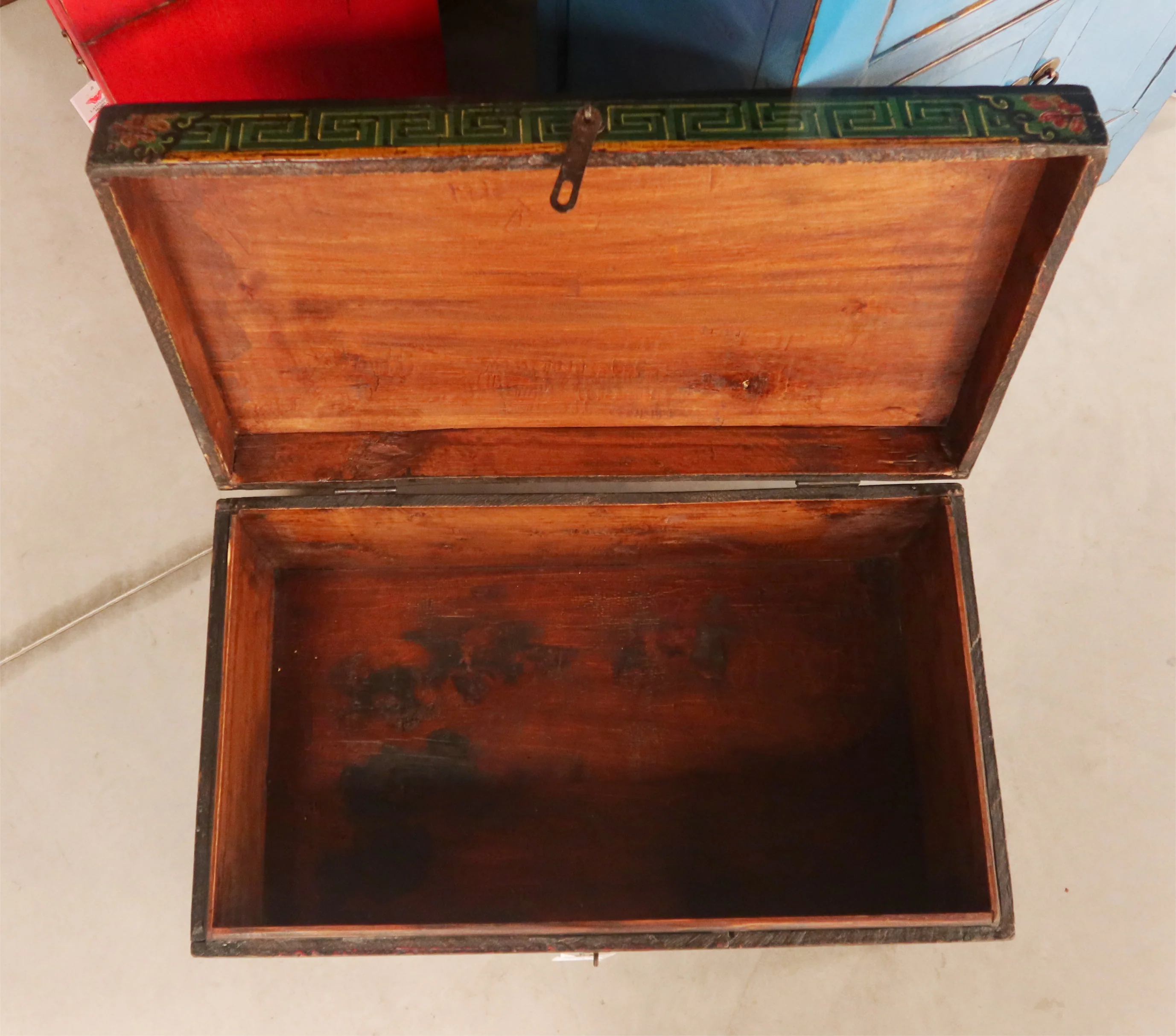 BAULE DELLA MONGOLIA DECORO FLOREALE - Image 4