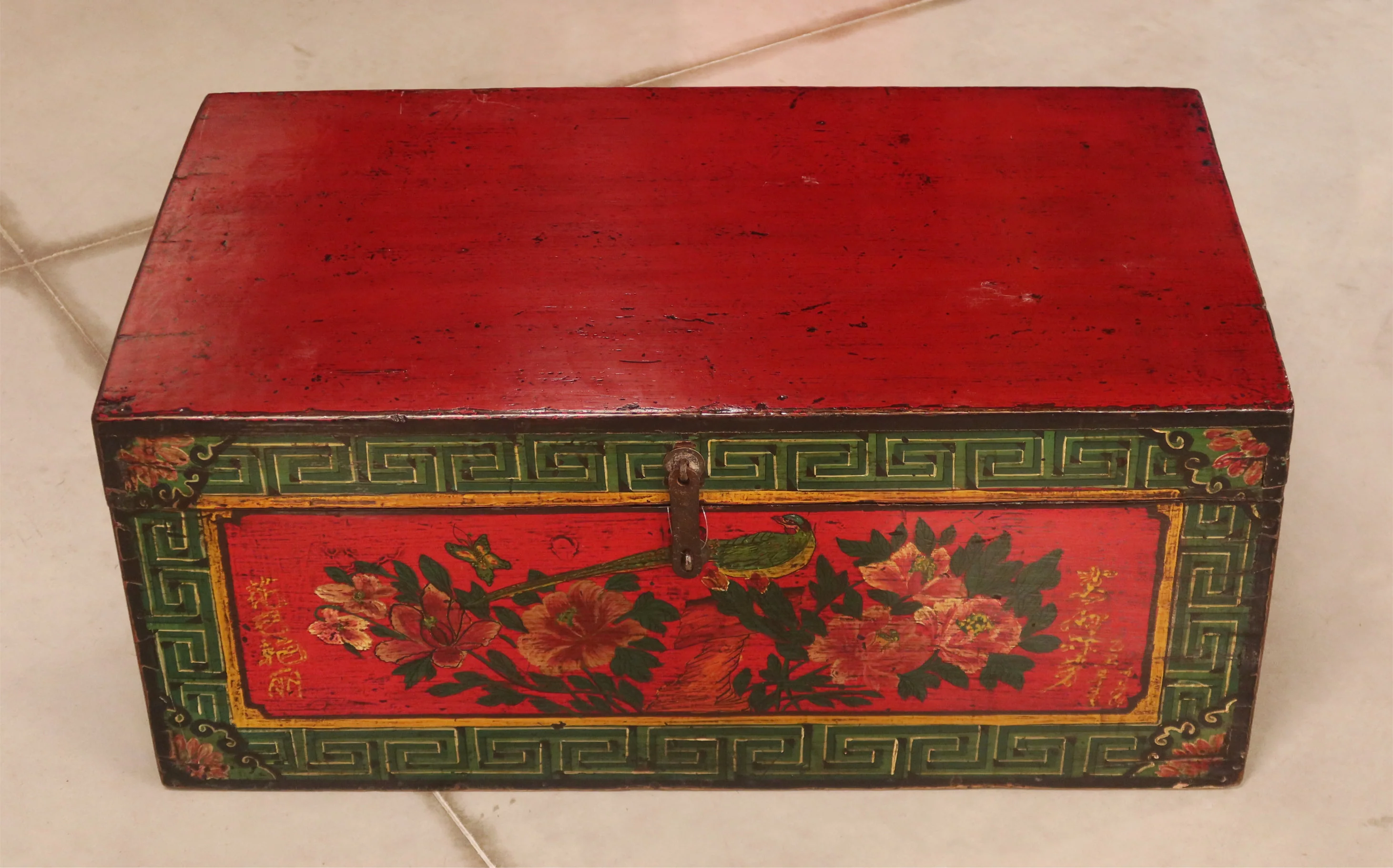 BAULE DELLA MONGOLIA DECORO FLOREALE - Image 7