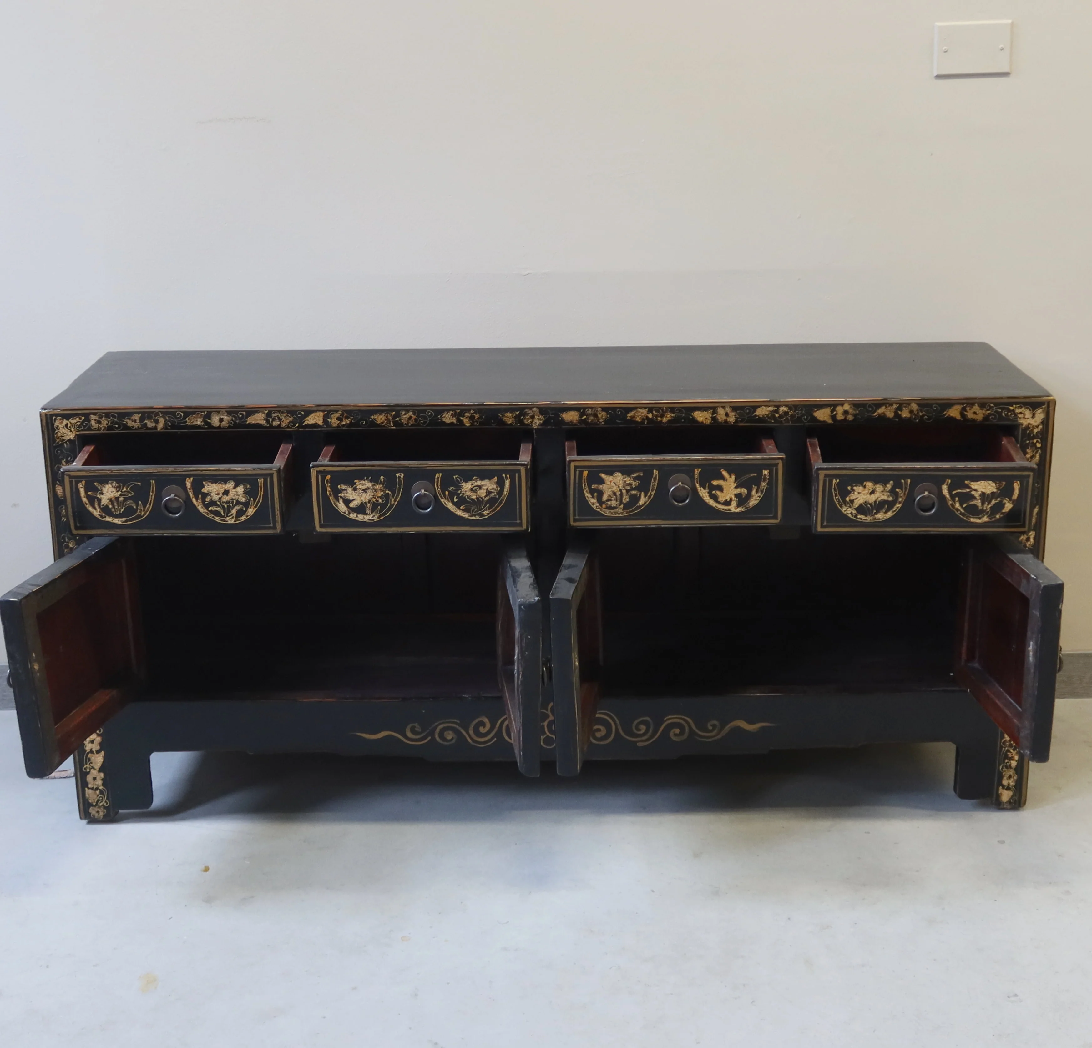 CASSAPANCA SHANXI LACCA NERA DECORATA - Image 3