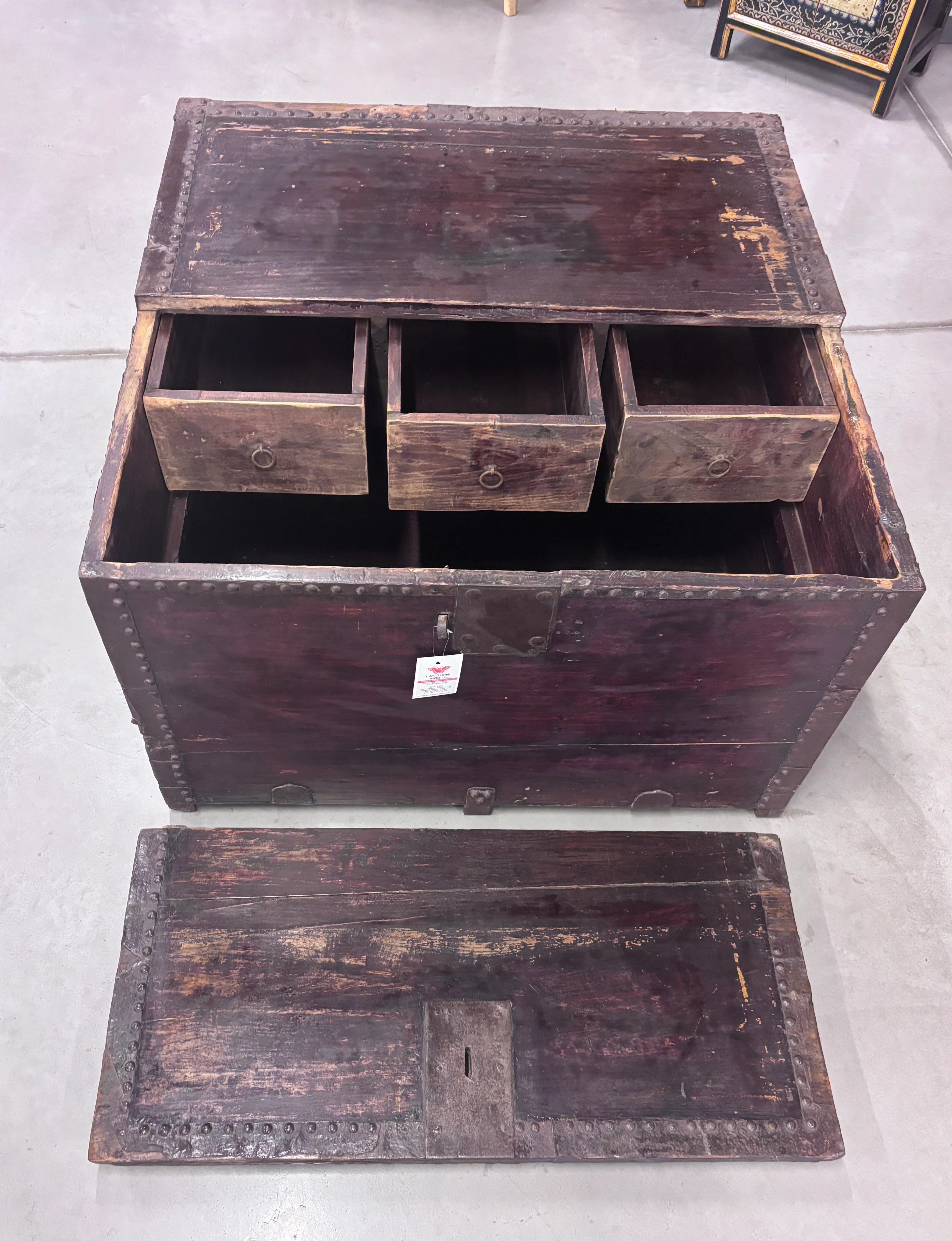 GRANDE BAULE QUADRATO APERTURA A CASSAPANCA - Image 5