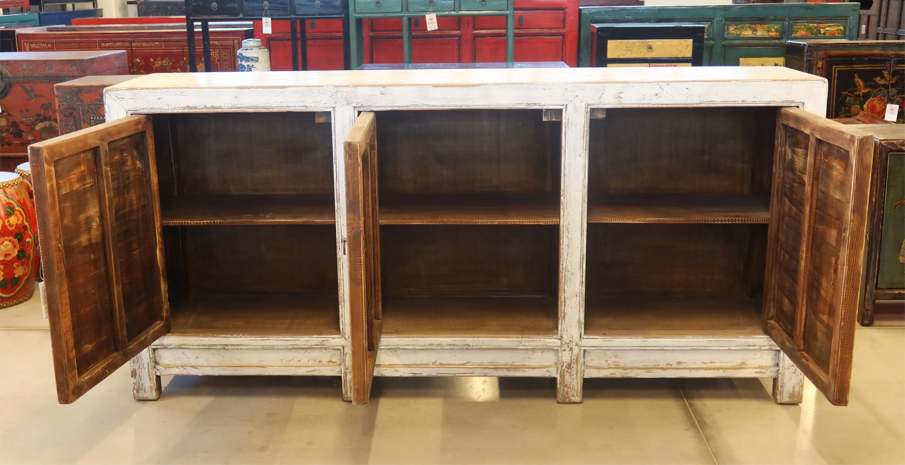 MADIA MONGOLA BIANCA 3 PANNELLI - Image 3