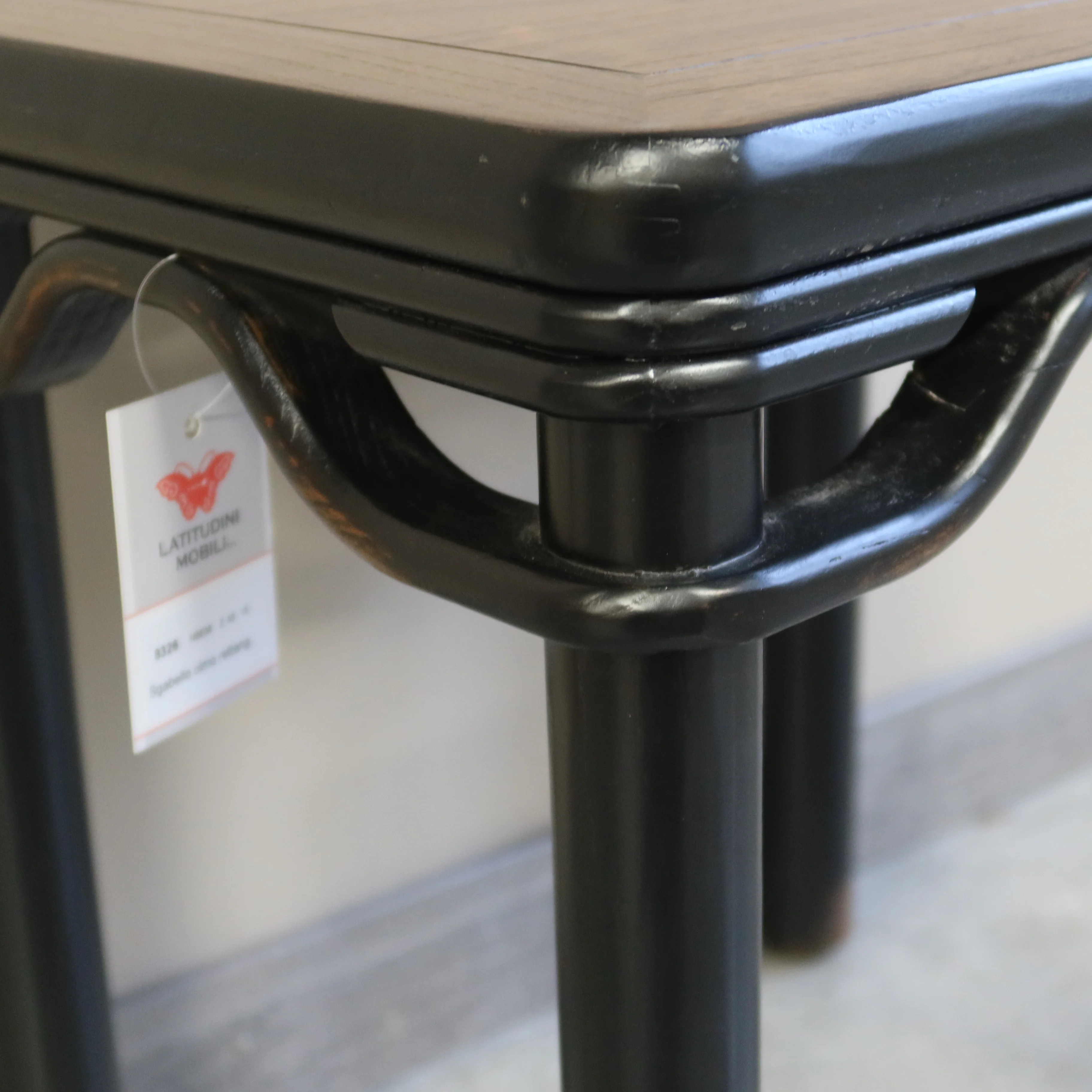 SGABELLO RETTANGOLARE OLMO CINESE - Image 6