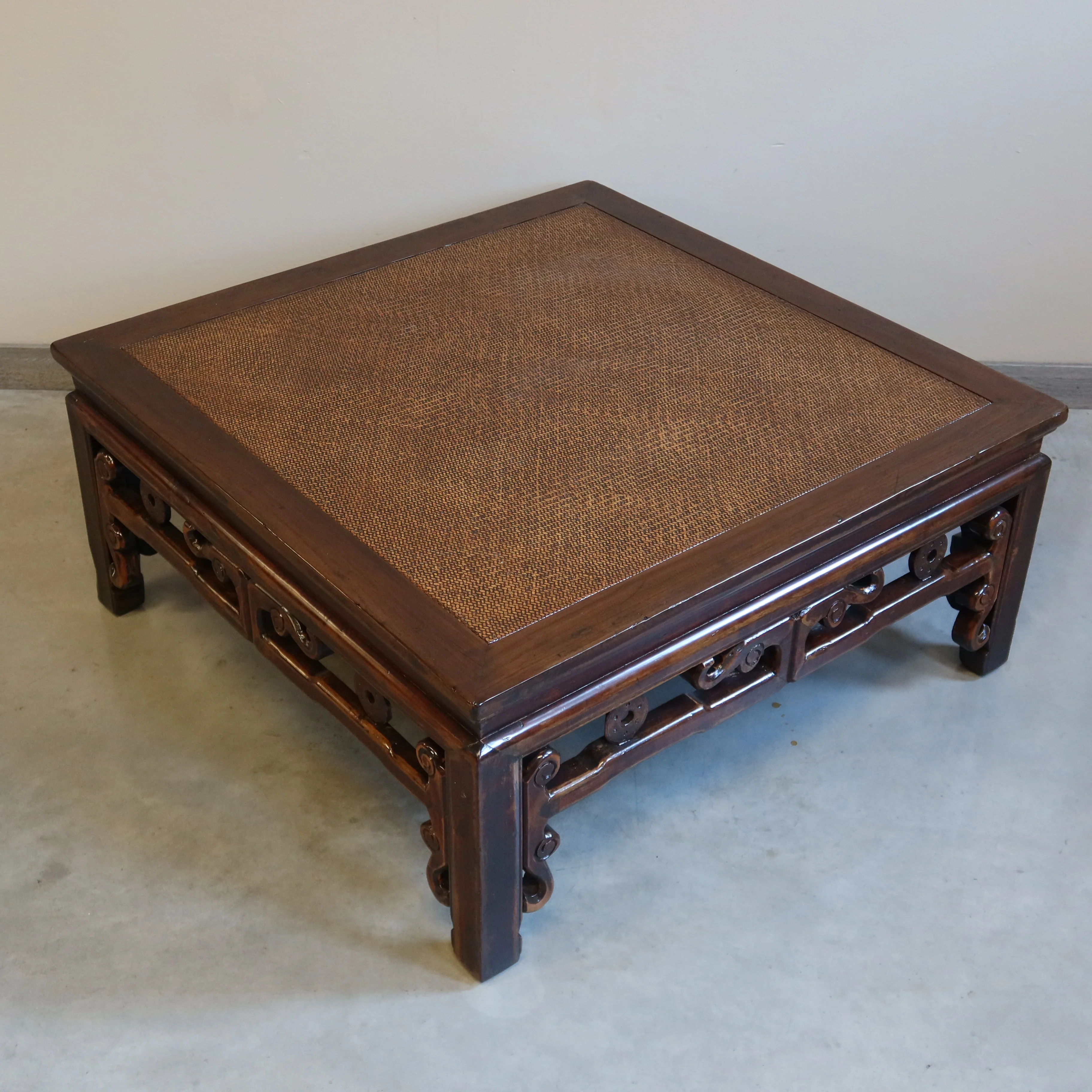 TAVOLO CINESE QUADRATO PIANO RATTAN - Image 3