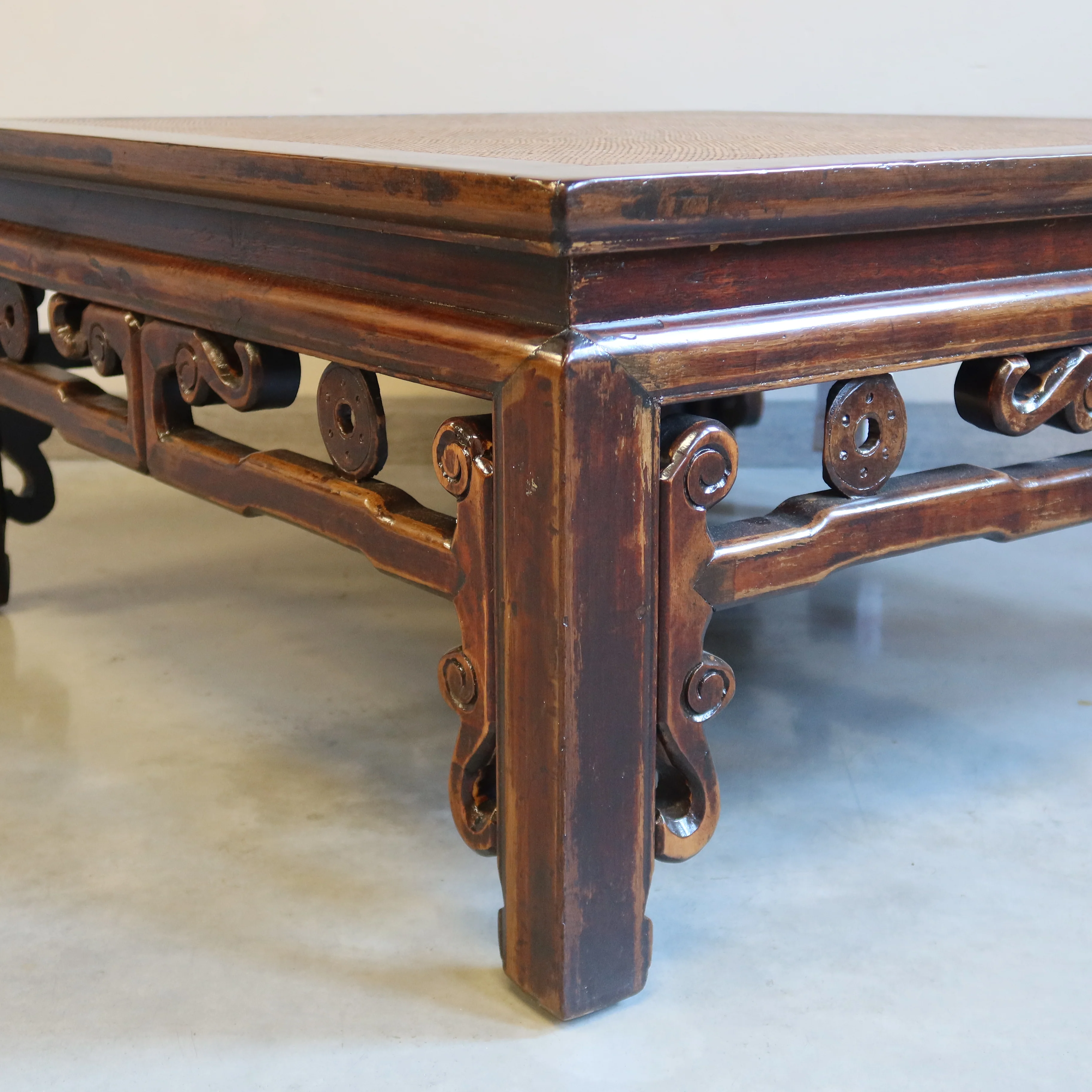 TAVOLO CINESE QUADRATO PIANO RATTAN - Image 4