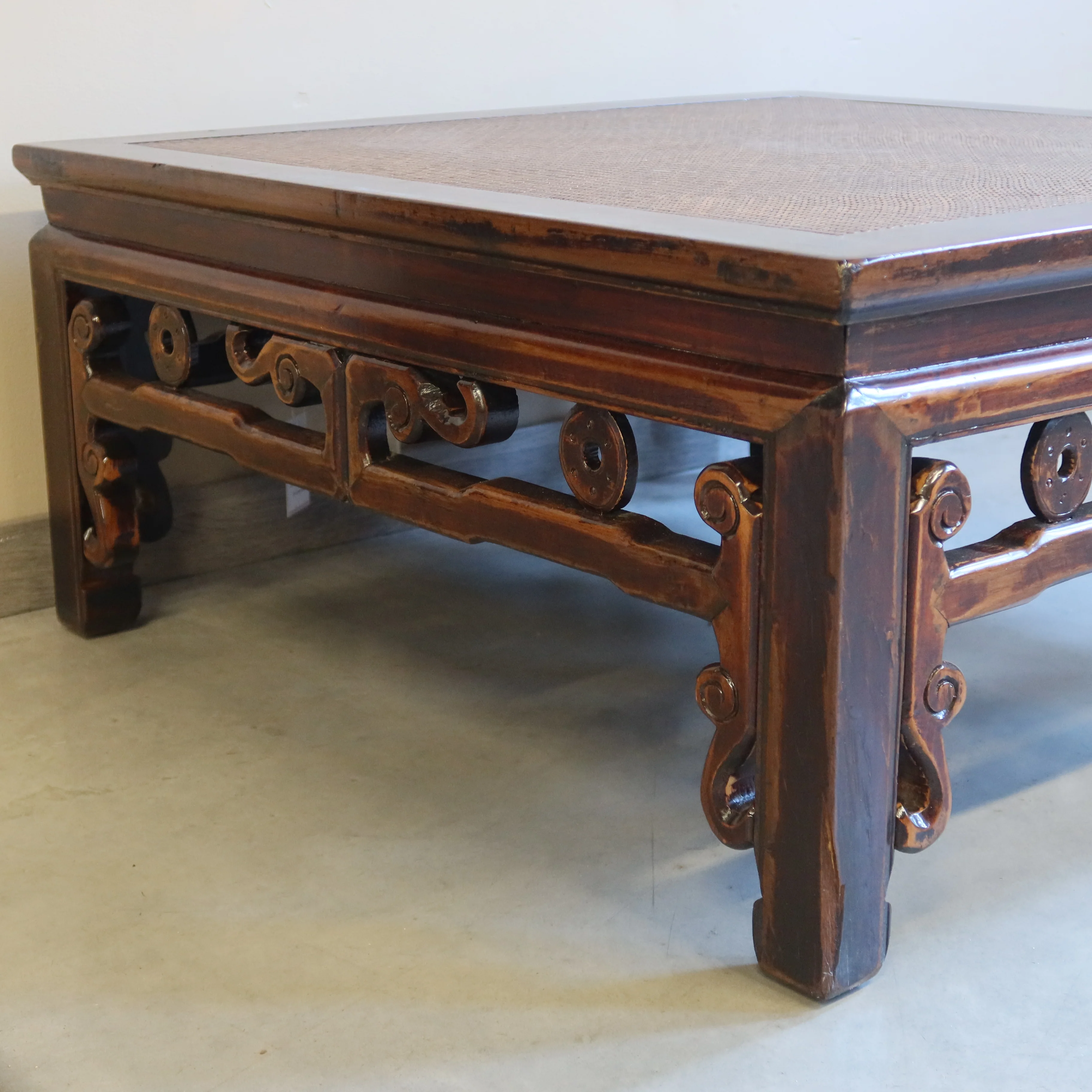 TAVOLO CINESE QUADRATO PIANO RATTAN - Image 6