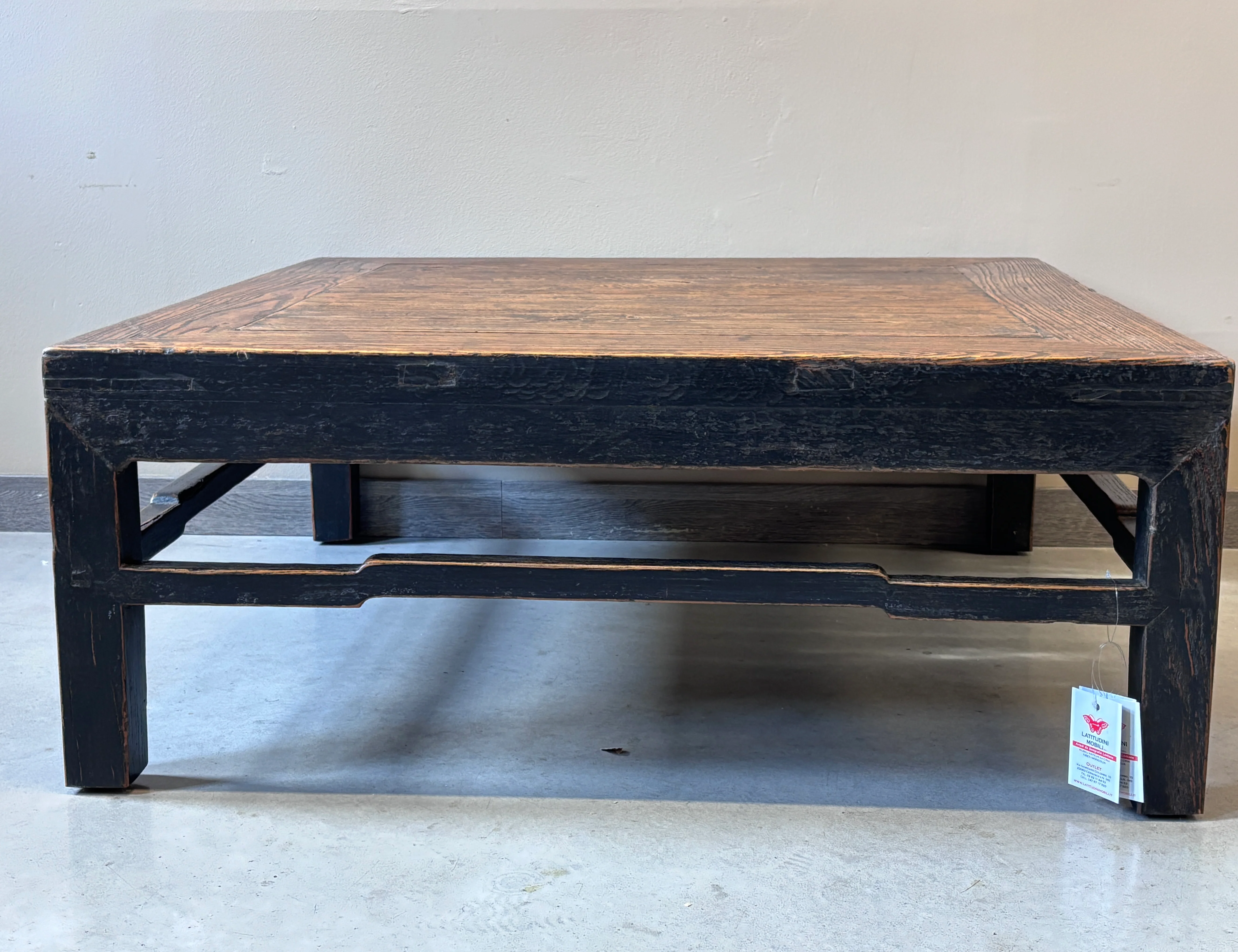 TAVOLO CINESE QUADRO IN OLMO - Image 4