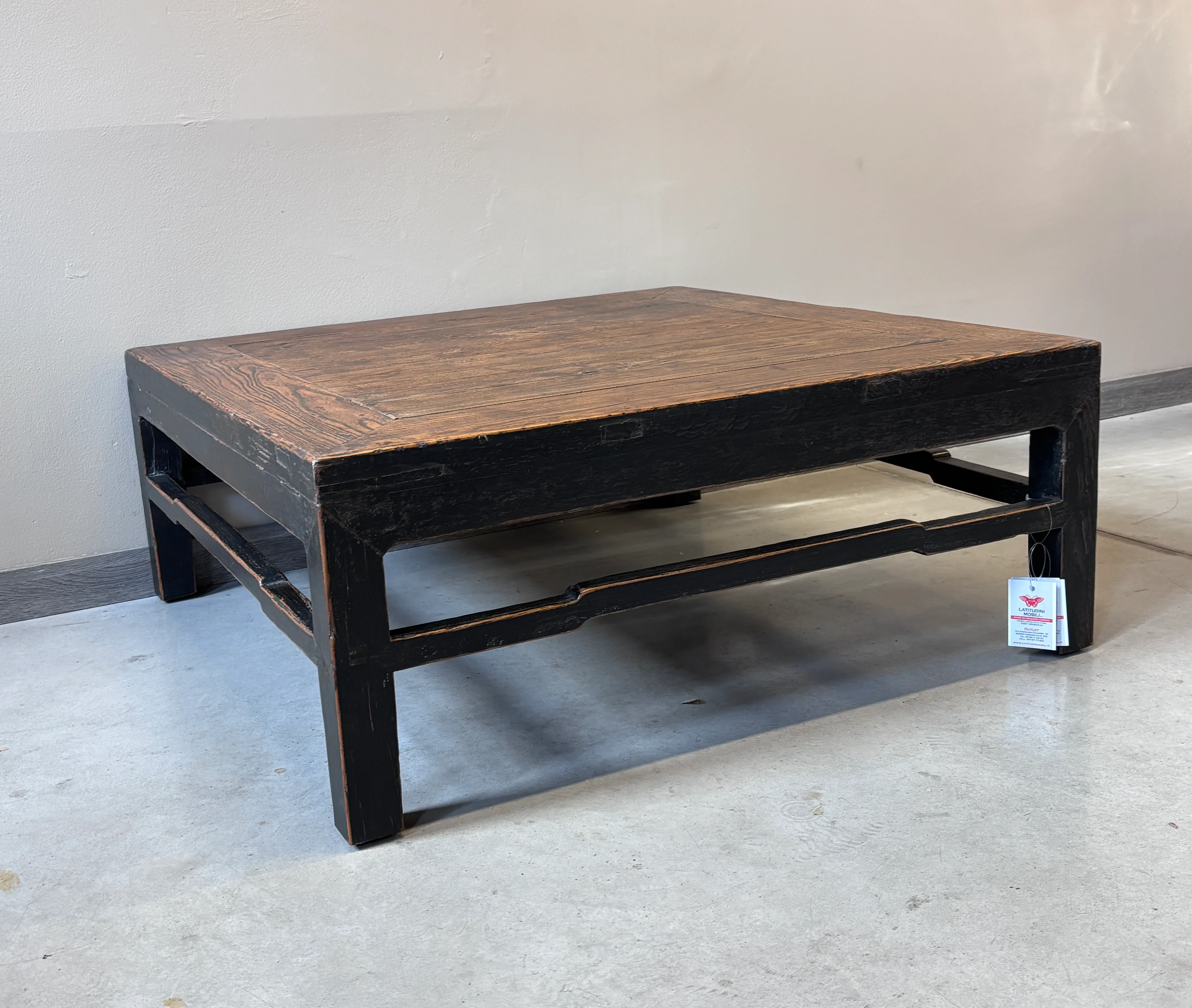 TAVOLO CINESE QUADRO IN OLMO - Image 6